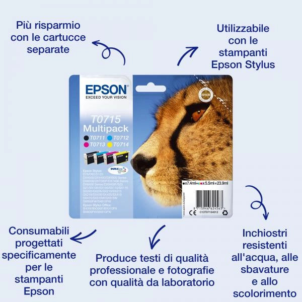 EPSON CART NERO STYLUS D78/S20/D120