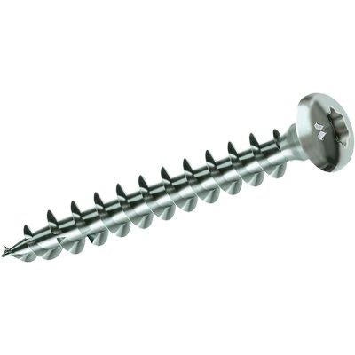 VITE TRUCIOLARE CC PANELVIT TX CHROM MUSTAD - CAVA CC FILETTO INTERO MM 5,0X35 CF=PZ 200- 1 confezioni