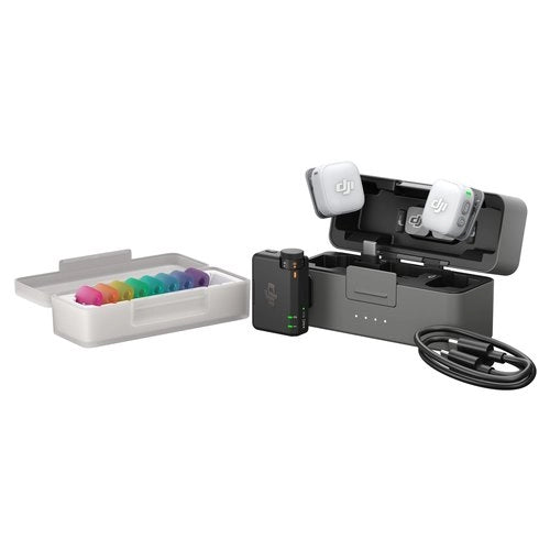 Microfono dji djmc21 mic mini 2  2 tx + 1 rx + case