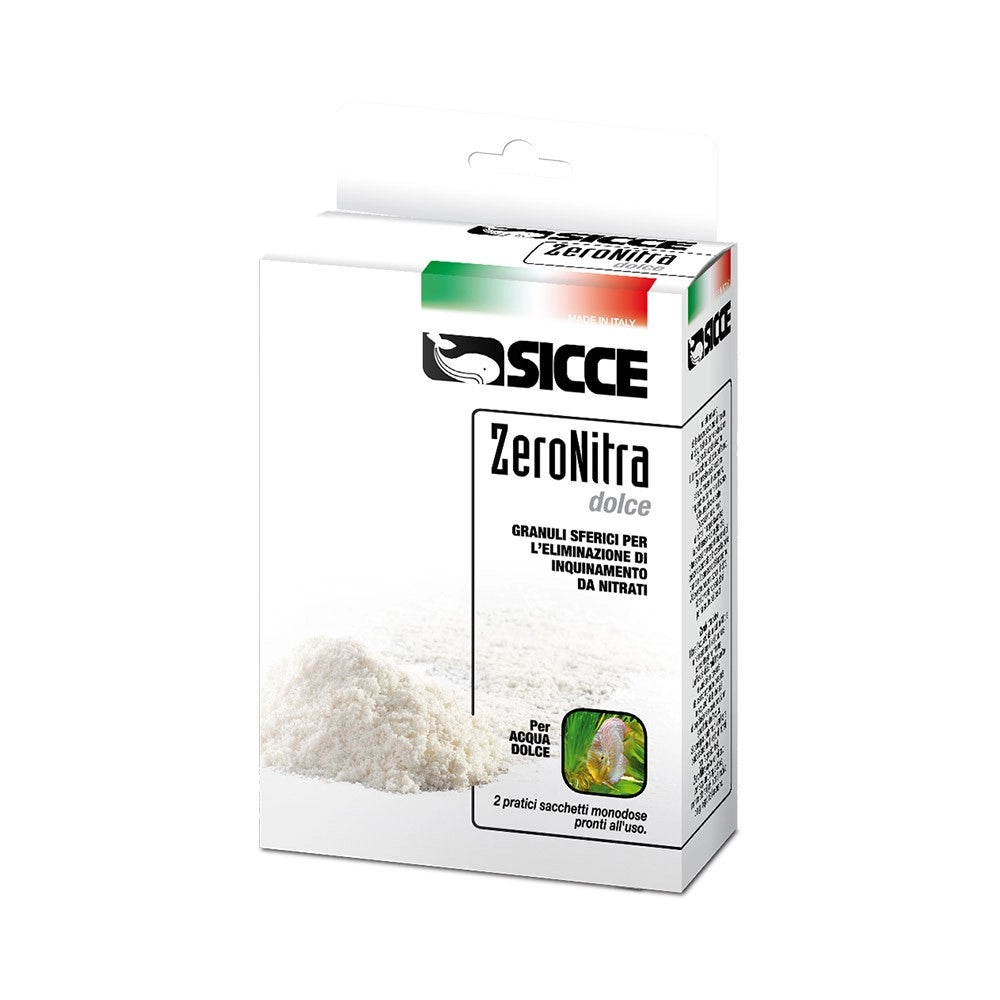 Sicce ZeroNitra Dolce 2x70gr - resina per l' eliminazione dei nitrati in acqua dolce