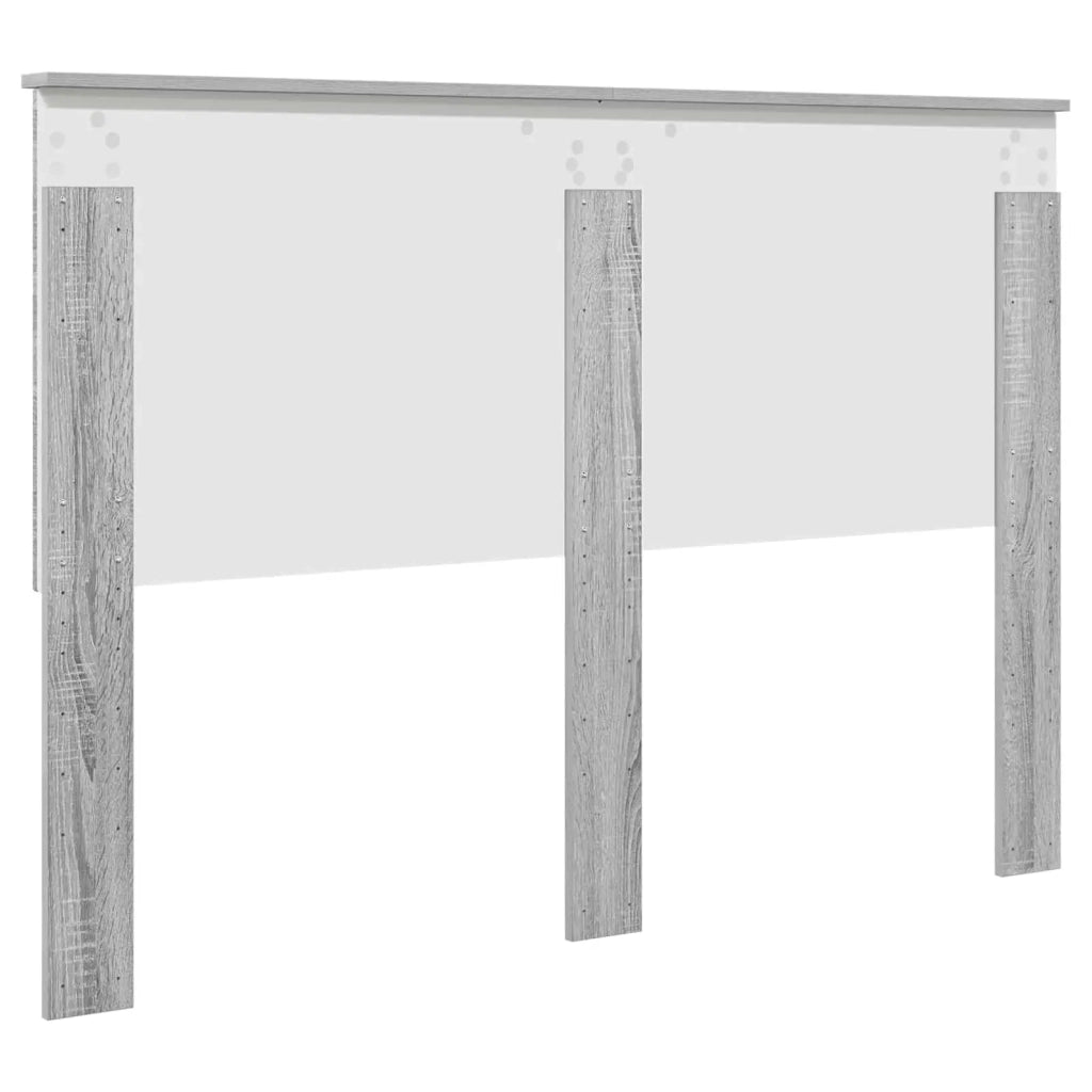 Testiera Sonoma grigia 100 cm Legno ingegnerizzato 887644