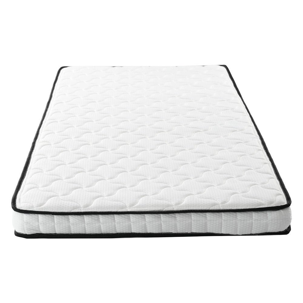 Letto Imbottito Estraibile con Contenitore, LED e Rete a Doghe ¨C Xylo ¨C 90/180x190 cm, Grigio Chiaro
