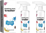 Pulitore di Macchie Portatile - 2 Stuks - 120 ml - Effettivo contro Grassi e Caffè - Spray per Macchie