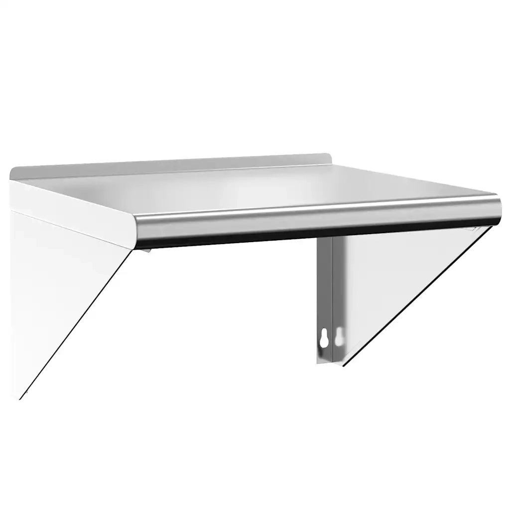 Mensola a Muro 50x45x31 cm Argento in Acciaio Inossidabile 30276