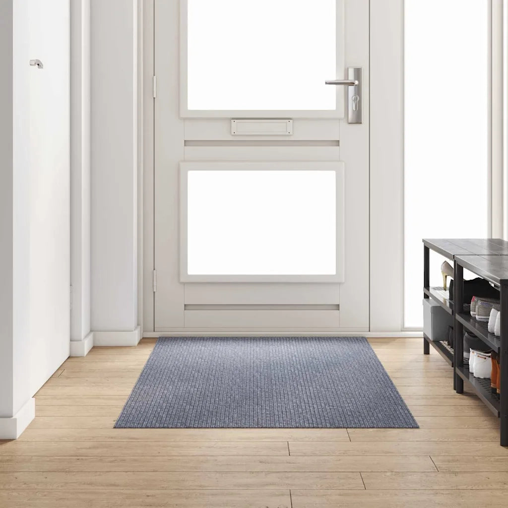 Runner in Moquette | Runner Tappeto Grigio chiaro 100 x 100 cm Tessuto
