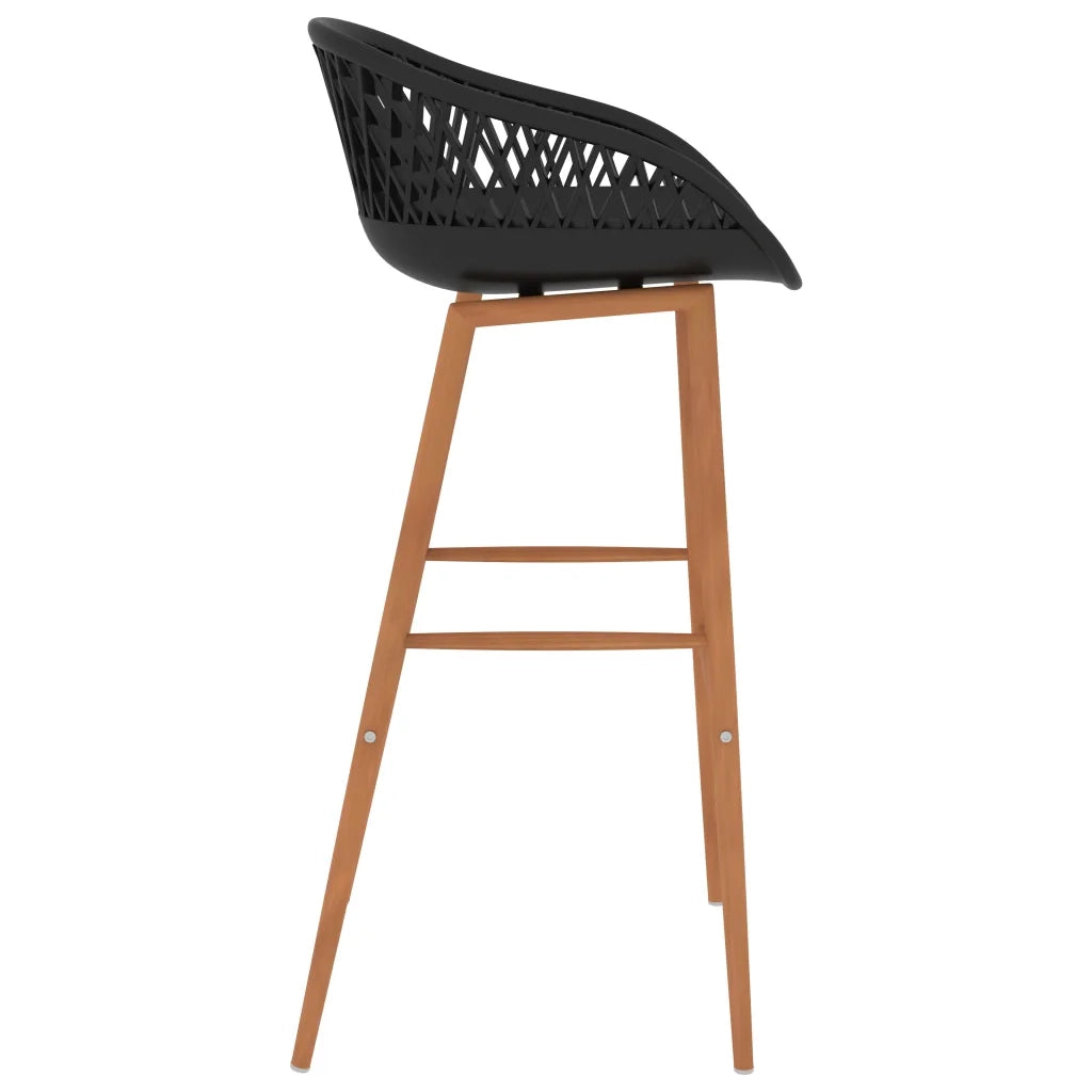 Set da Bar 5 pz Bianco e Nero 3057434