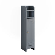 Vicco mobiletto bagno Grigio 18 x 81 cm con 5 scomparti