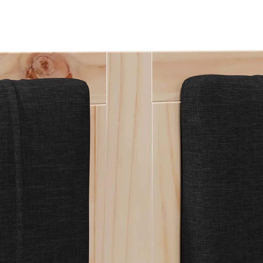 Testiera | Testata imbottita con Testiera | Testata Marrone 180 cm Pino massello