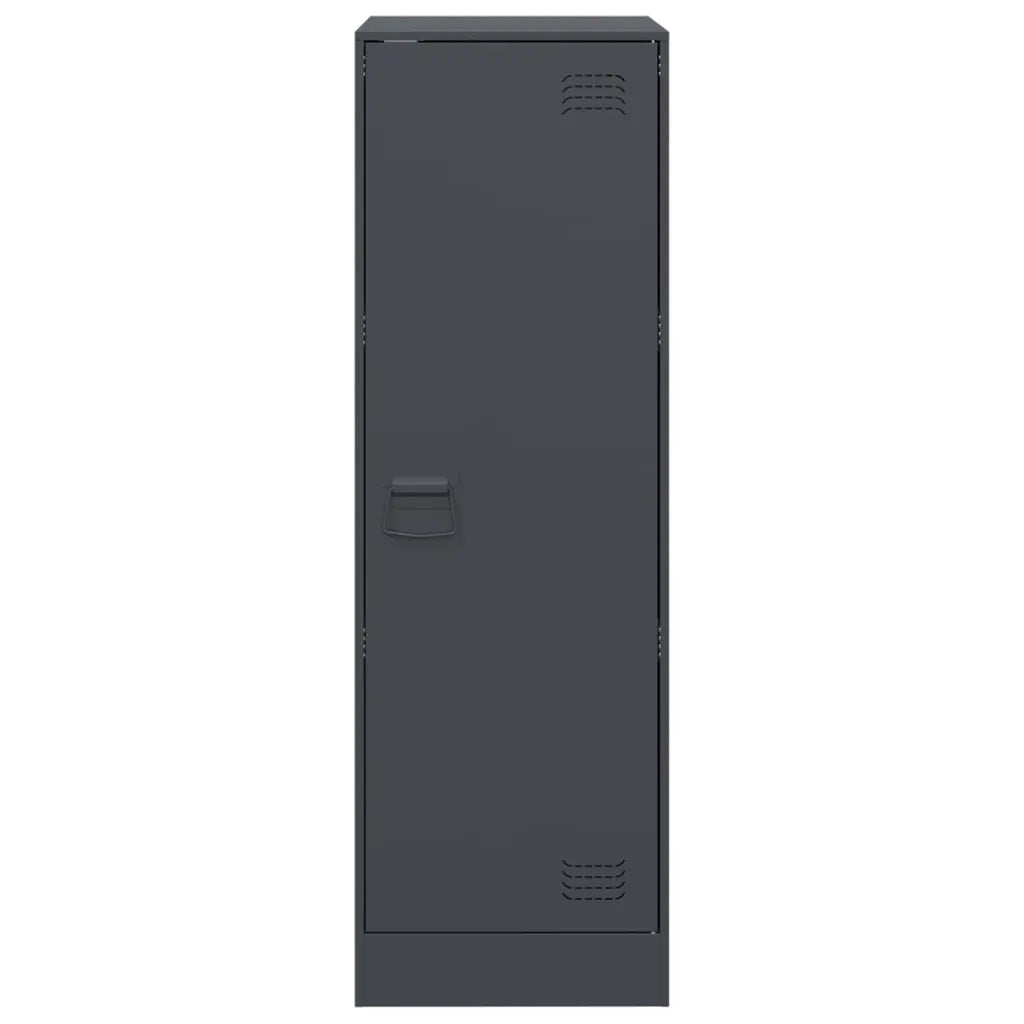 Credenza | Madia | Buffet da pranzo | Armadio da pranzo Antracite 34,5x39x107 cm in Acciaio