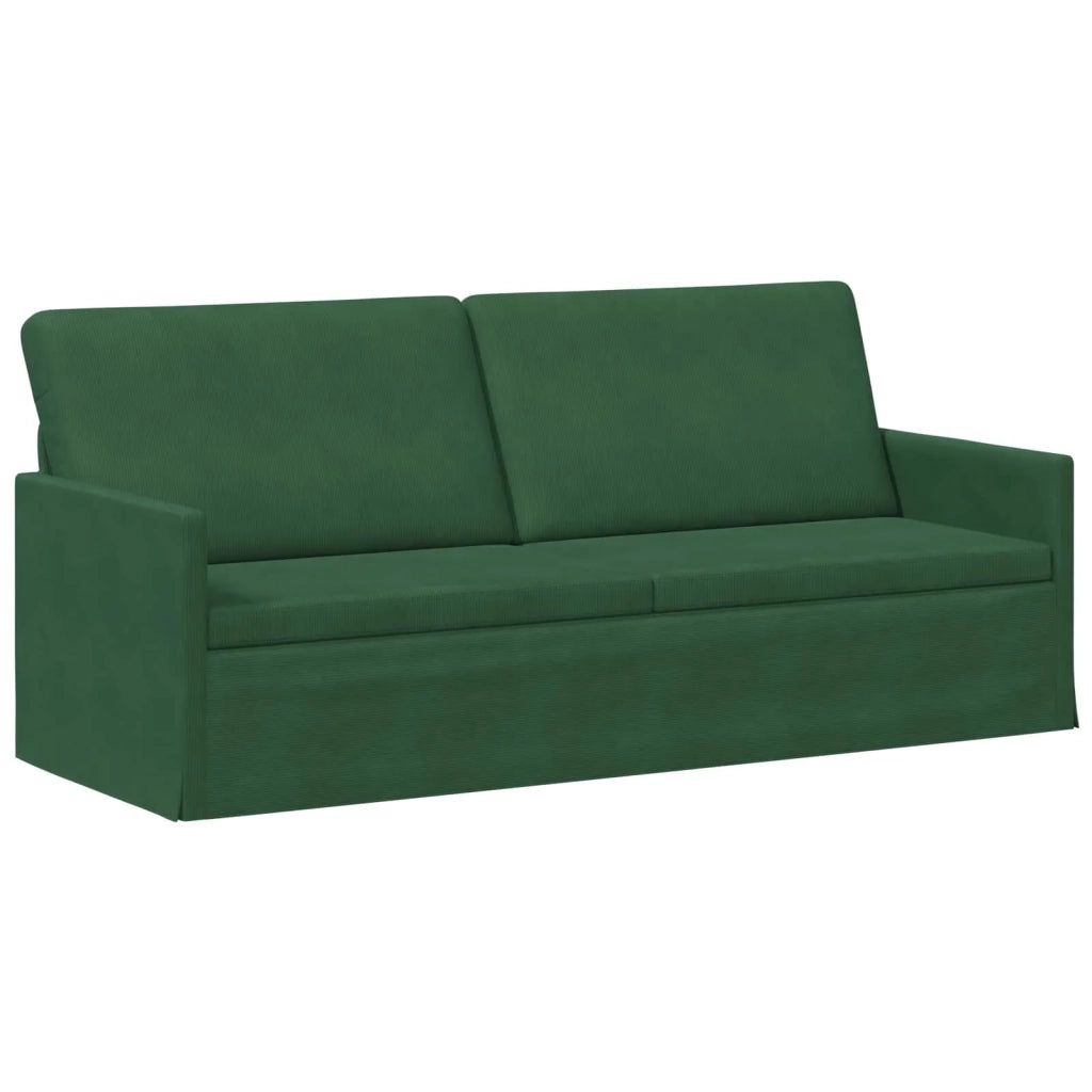 Divano a 3 posti Verde Giungla 190 x 81 x 82 cm 42041137