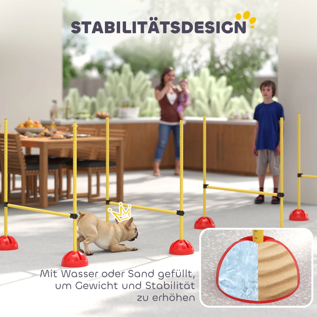 Set per Agility per Cani ¨C Minimal ¨C Giallo