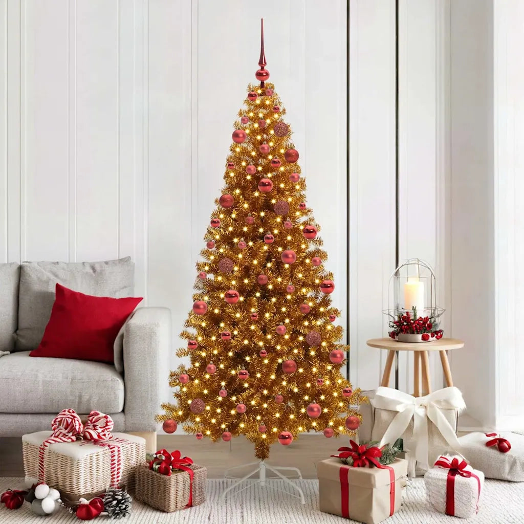 Albero di Natale Oro 180 cm PET 3396625