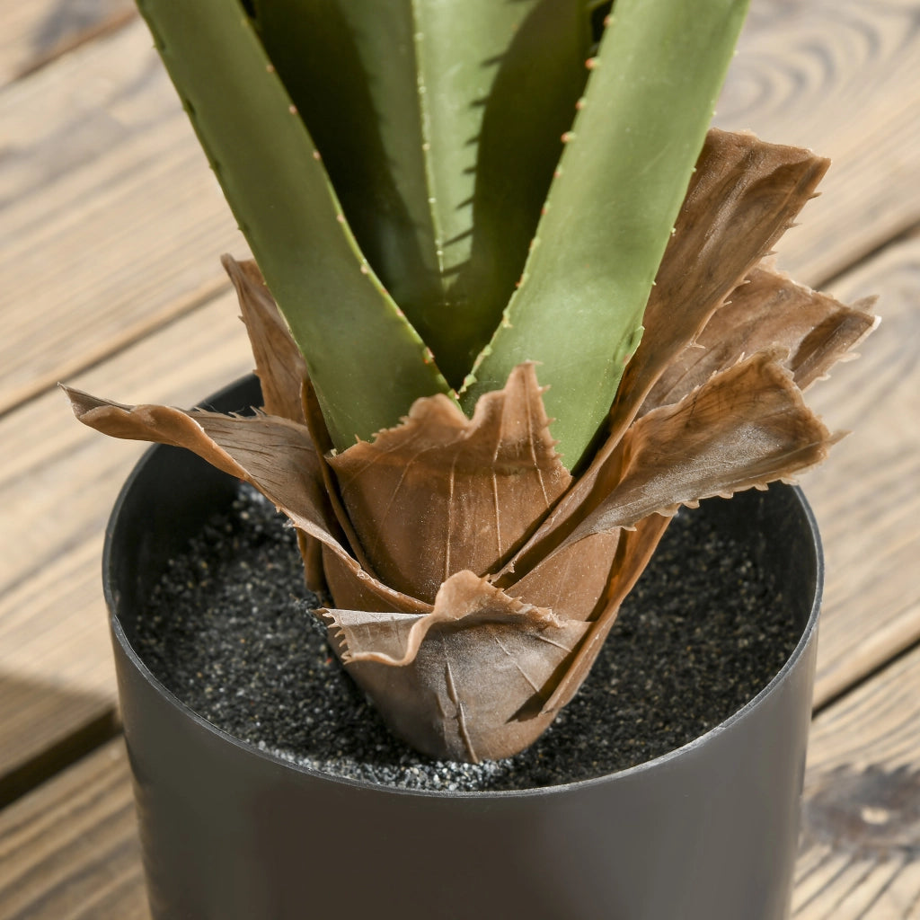 Agave artificiale in vaso ¨C zephmum ¨C verde, 90 cm