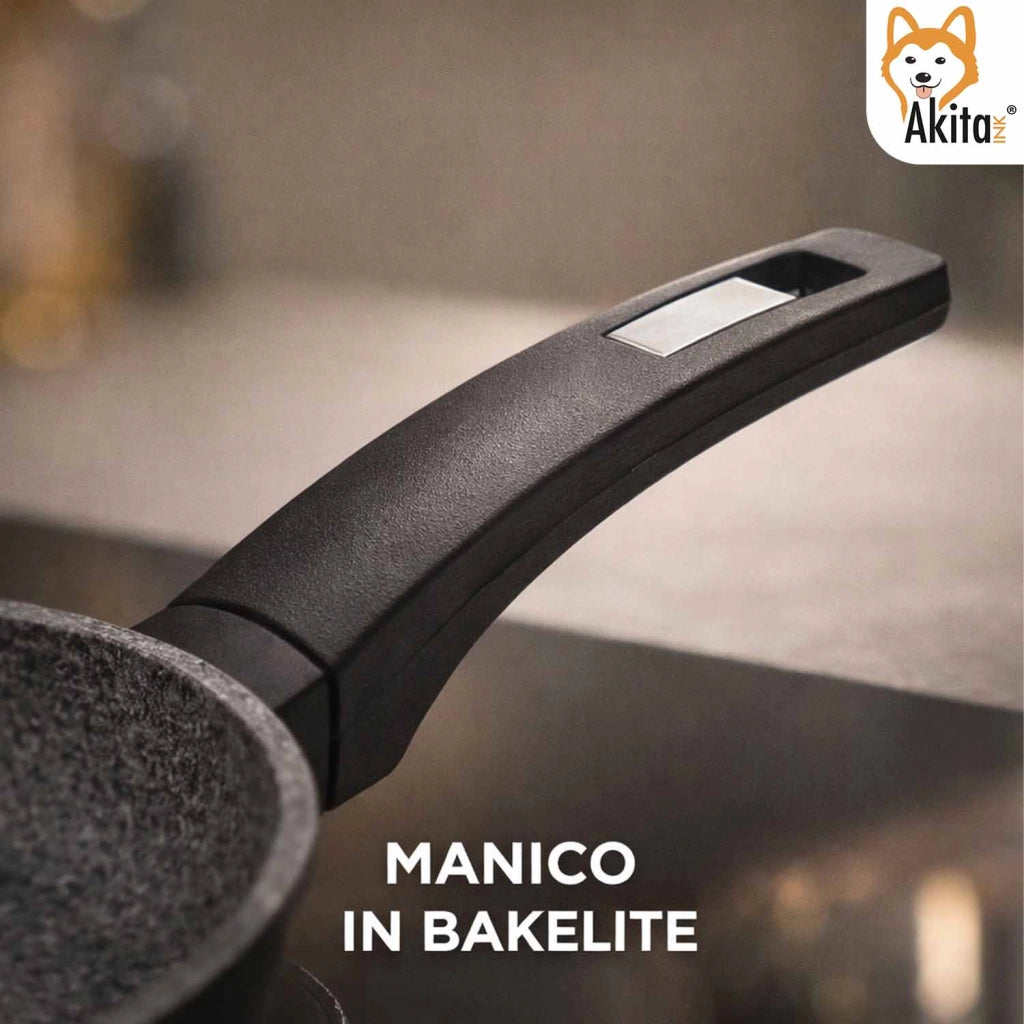Akitaink Padella Black 18 cm Induzione Antiaderente