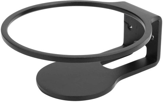 Sostegno per HomePod Mini - Orecchietta in Alluminio - Resistente - Progettato per Risparmiare Spazio - Nero - Supporto per Altoparlante - Adatto per HomePod Mini - Wanhao WM-HPM-01