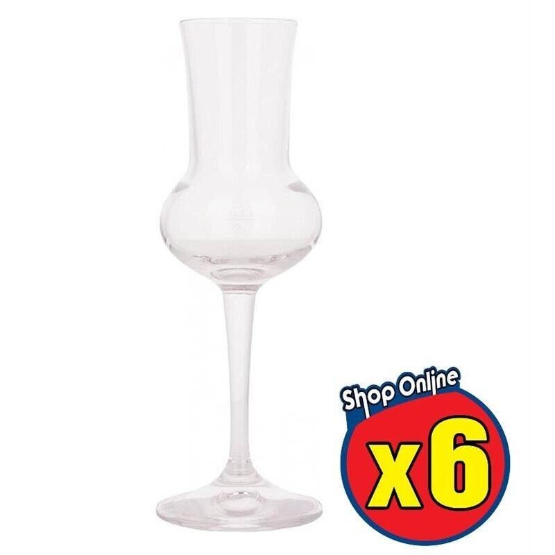 6 PZ RESTAURANT CALICI RISERVA GRAPPA TRASPARENTI 8 CL