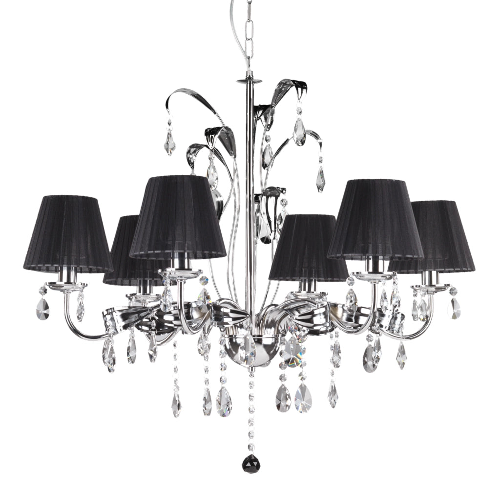 Lampadario Jacqueline nero