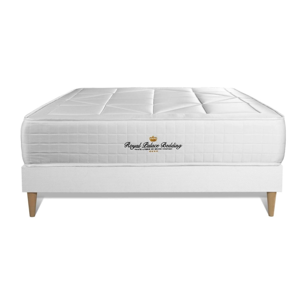 kit rete e materasso Windsor 130 x 220cm - Spessore : 26cm - memory foam e molle insacchettate - Bilanciato