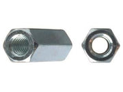 MANICOTTO ESAGONALE DI GIUNZIONE FILETTATO ZINCATO- - M 16 ø mm.24x50 - 10 pezzi AMBROVIT