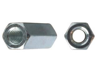 MANICOTTO ESAGONALE DI GIUNZIONE FILETTATO ZINCATO- - M 16 ø mm.24x50 - 10 pezzi AMBROVIT