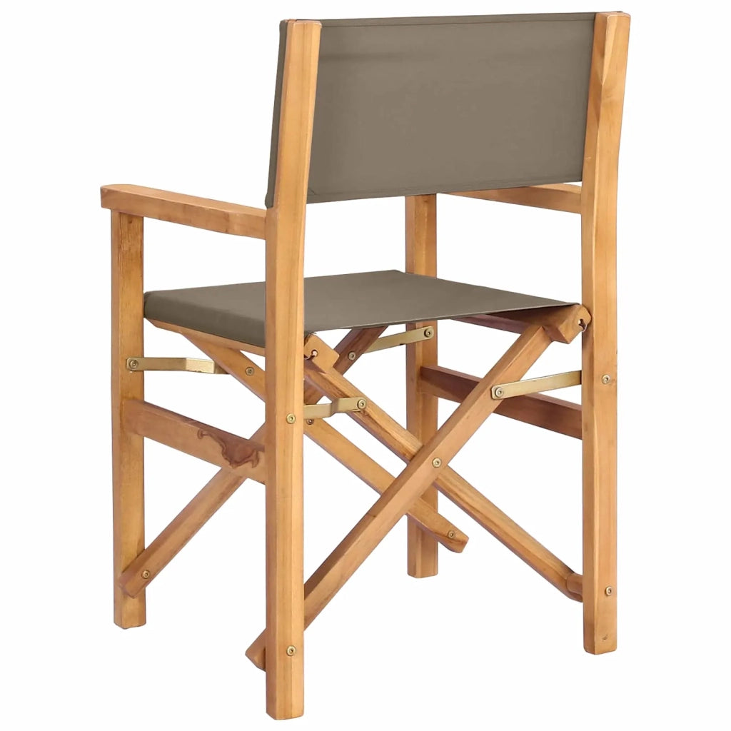 Sedia da pranzo 56 x 54 x 87 cm 100% Poliestere Teak Solido 42032678