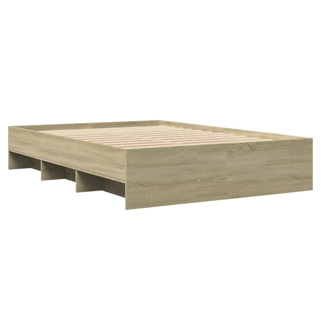 Giroletto senza Materasso Rovere Sonoma 120x190cm in Truciolato 3295697
