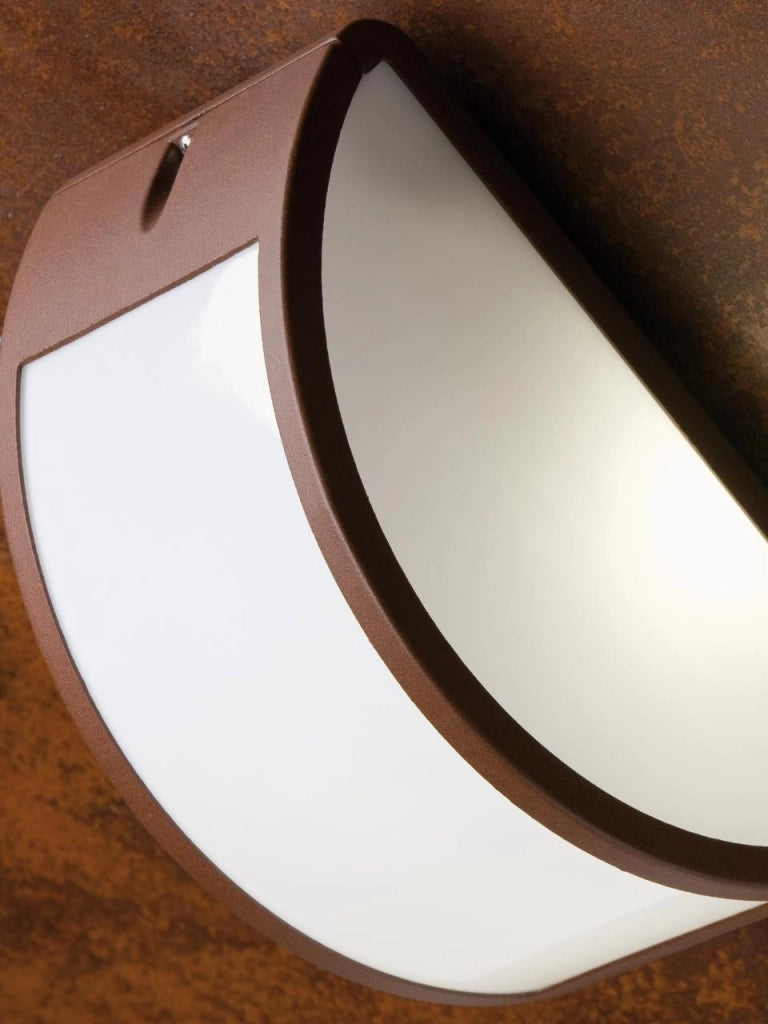 Applique E27 linea umbe aperta corten