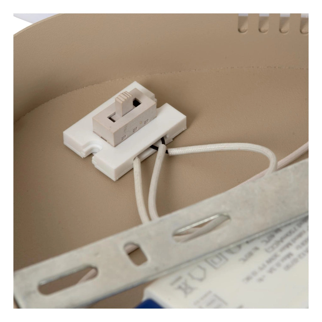 Lampada da soffitto LED taupe SAMLING Lucide