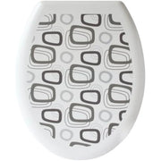 Gelco design 707125 - sedile wc nuance, colore: grigio