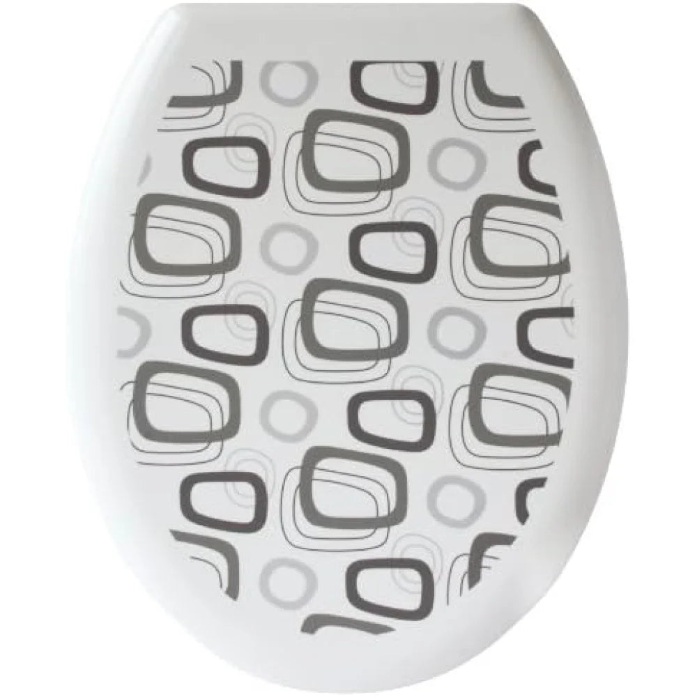 Gelco design 707125 - sedile wc nuance, colore: grigio