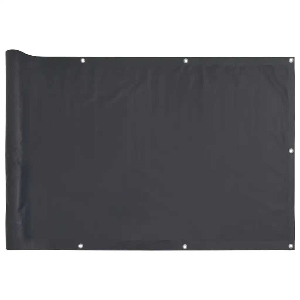 Schermo da balcone | Paravento da Balcone Antracite 300x120 cm in PVC