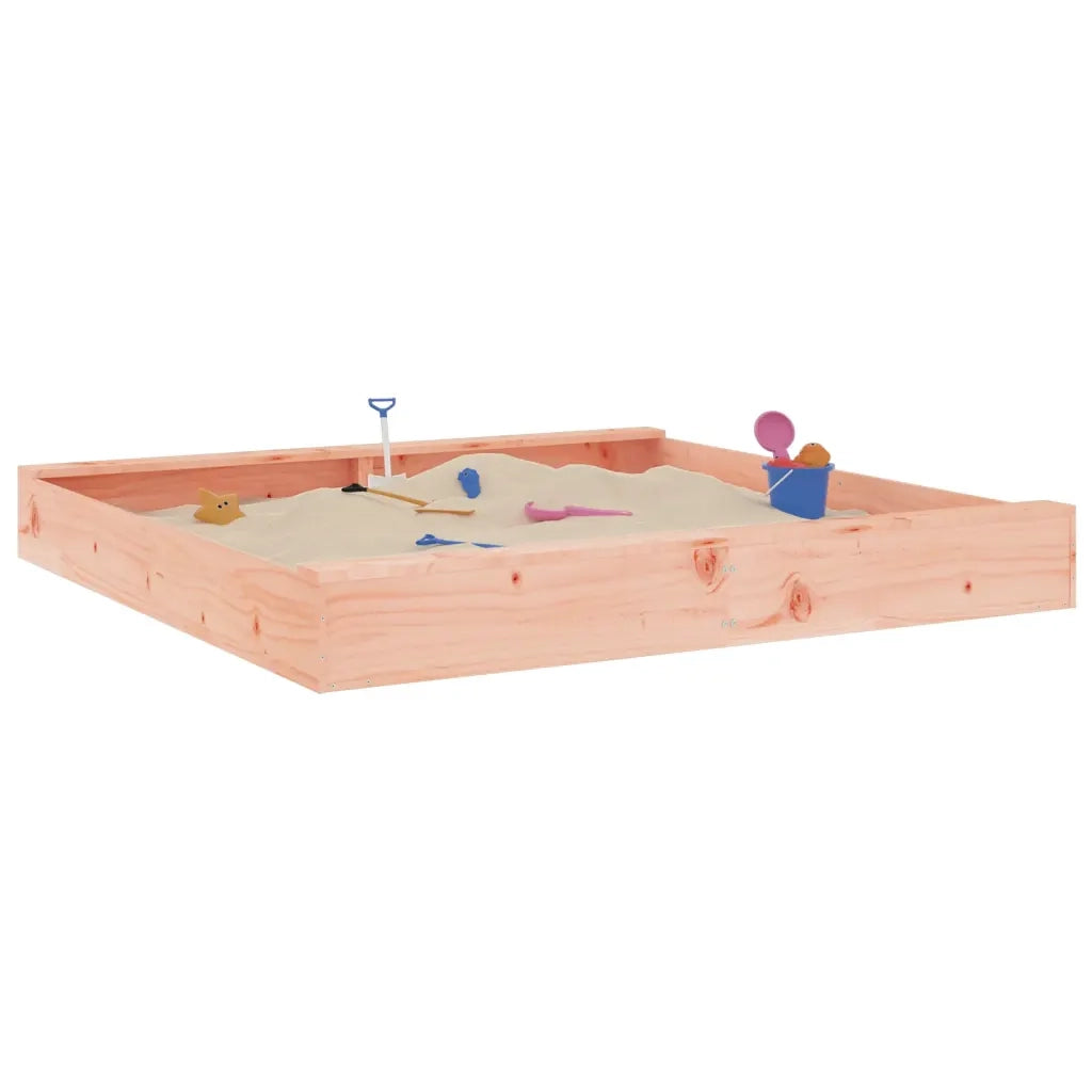 Sabbiera con Sedute Quadrata in Legno Massello di Douglas CFW7550400
