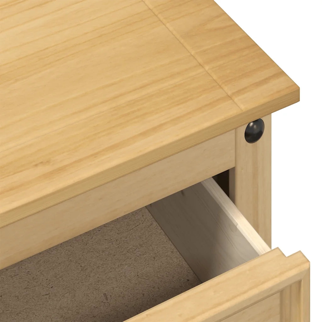 Credenza Corona 112x40x75 cm in Legno Massello di Pino 4005680