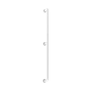 Corrimano verticale cm160 d35 in alluminio bianco