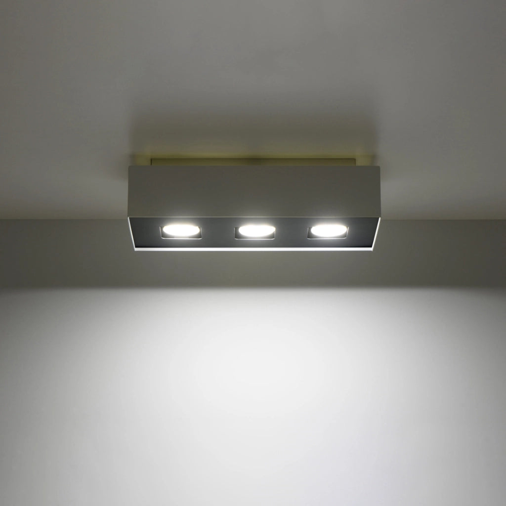 Lampada da soffitto MONO 3 bianco