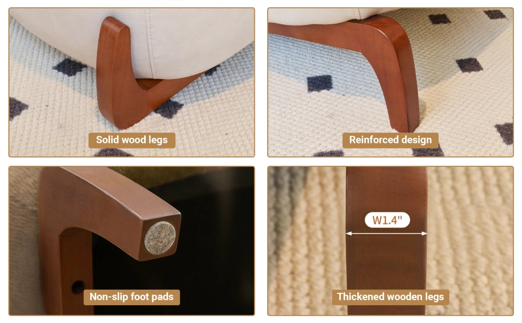 Sedia imbottita velluto ¨C Minimal ¨C grigio scuro, gambe legno, per soggiorno camera