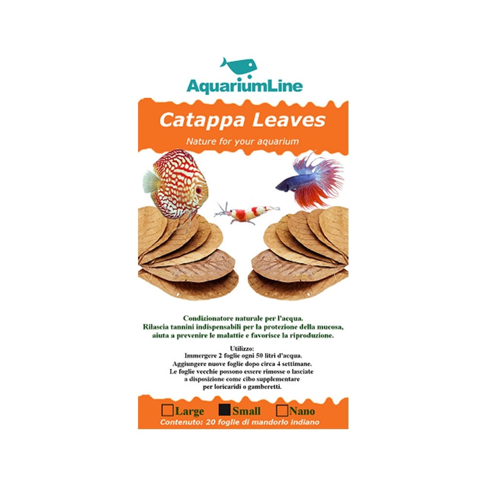 AquariumLine Catappa Leaves - 20 PZ Modello: S