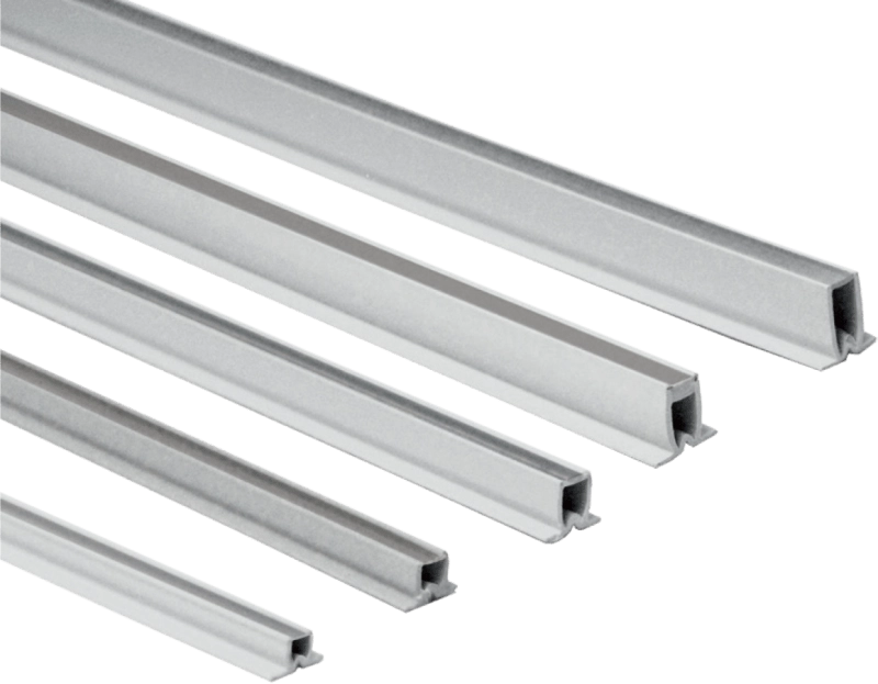 GIUNTO DI DILATAZIONE mm 8x12h - barra 2 mt - Trasparente - 100 metrilineari