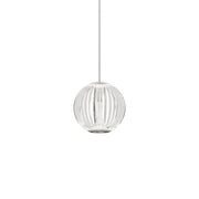 Lampada A Sospensione Diamond 1 Luce Led Integrato Trasparente