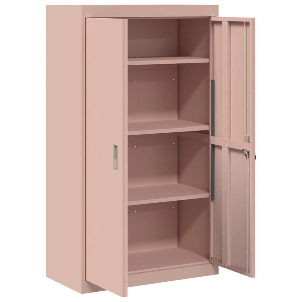Armadio Rosa 80 x 40 x 140 cm Acciaio 3406179