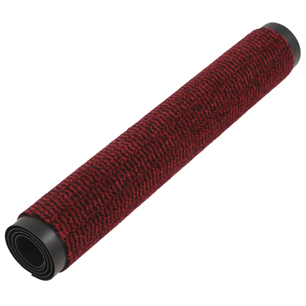 Zerbino | Tappeti Antipolvere 2 pz Rettangolari Trapuntati 40x60 cm Rossi