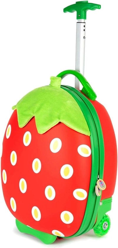 Borsa a Spalla per Bambini con Cabina per Bagagli - Rosso Arancia