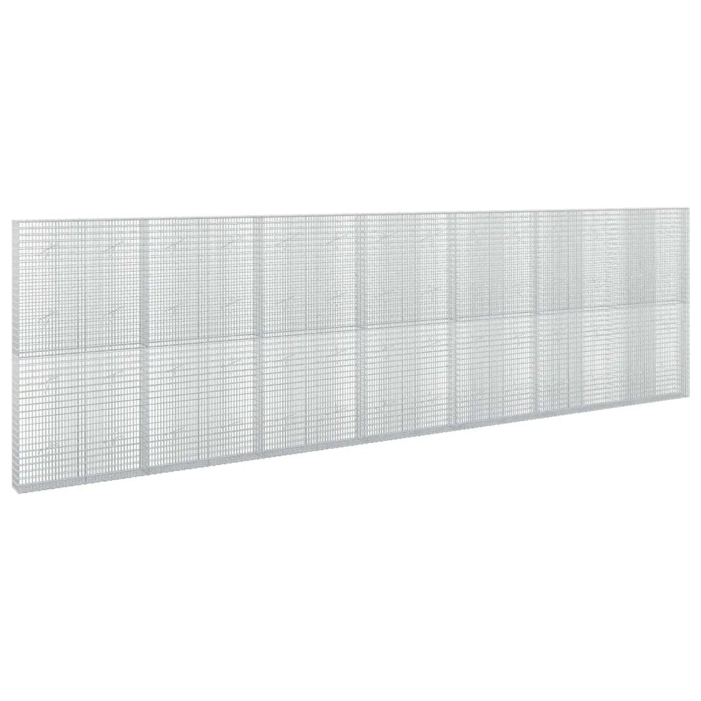 Gabione con Filo da 3,5 mm e Rete da 5x2,5 cm 700x20x200 cm 3461720
