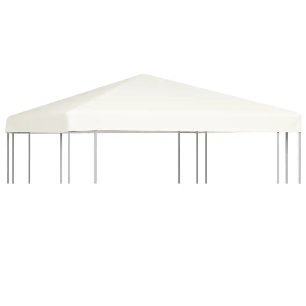 Copertura Superiore per Gazebo 310 g/m² 3x3 m Bianco Crema 44777