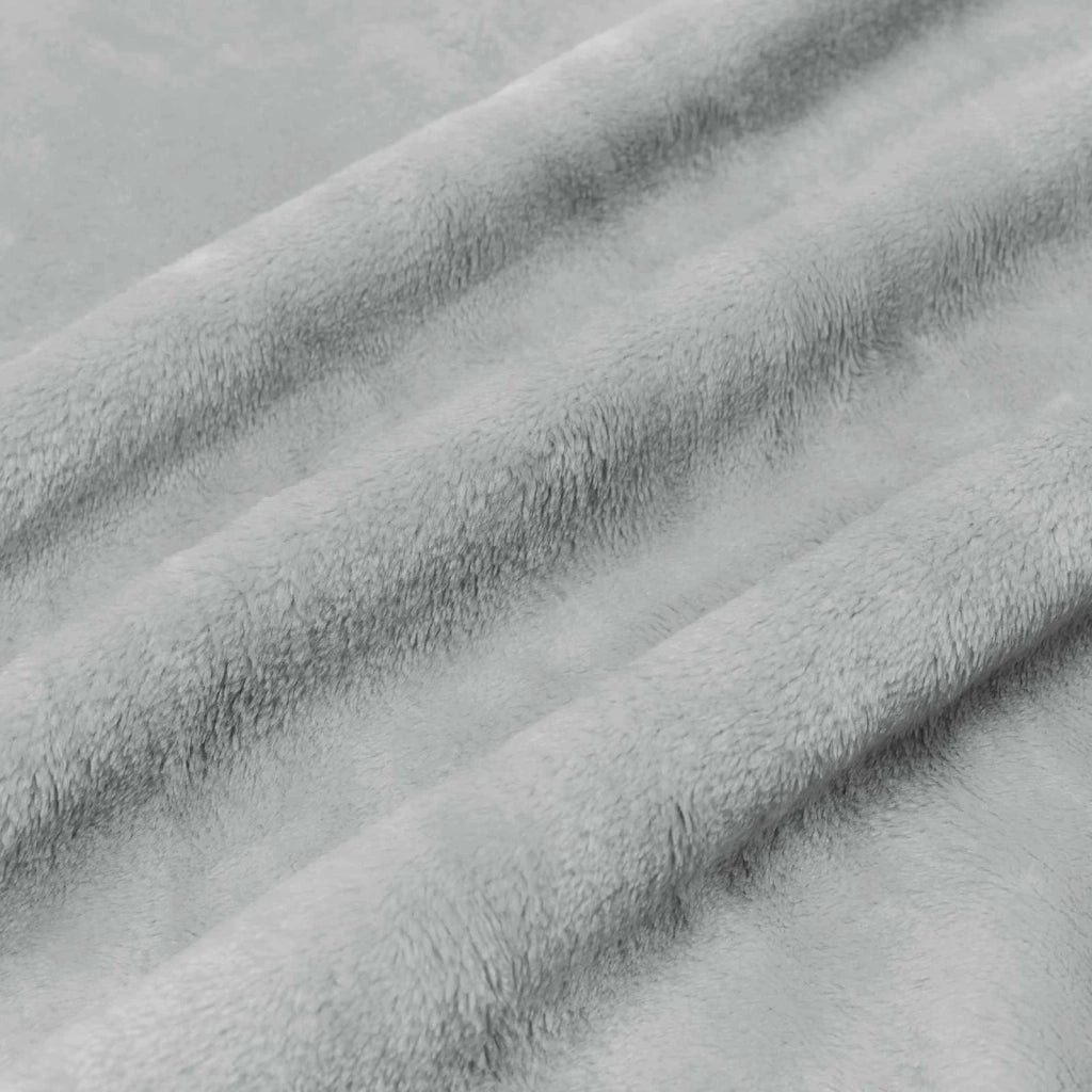 Coperte da Pile 6 pz Grigio 130 x 150 cm Panno