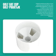 Accessorio da golf in plastica - Dimensioni 10,8 x 10 x 2,7 cm - Materiale Kunststof - Duraturo - Accessorio da golf per protezione verde - Orefice da golf - Protezione per il prato