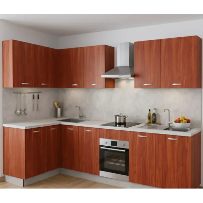 Pensile Cucina  in Legno Nobilitato Ciliegio Mobile Alto con 1 Anta, Pensile Componibile Moderno Made in Italy (H90XL40XP33cm)