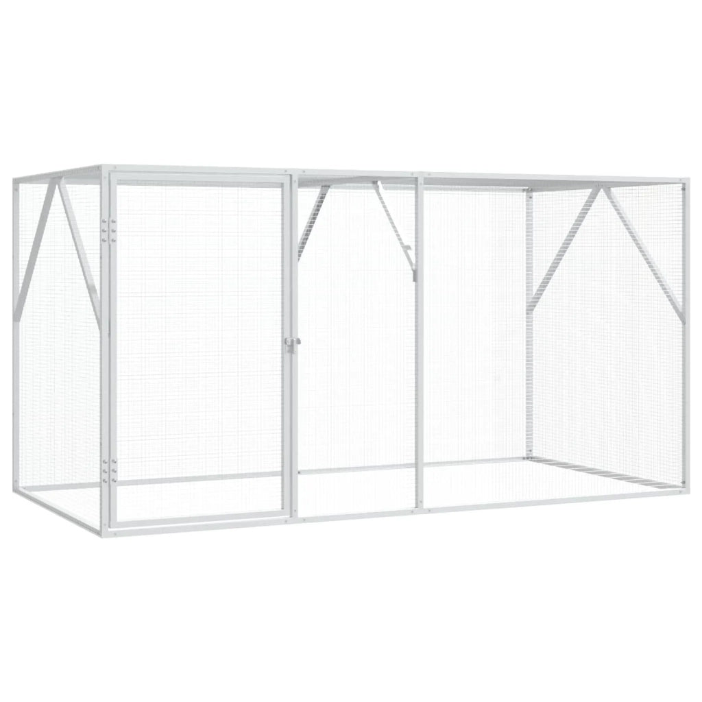 Gabbia per uccelli Antracite 208 x 102 x 108 cm Acciaio zincato 4100925