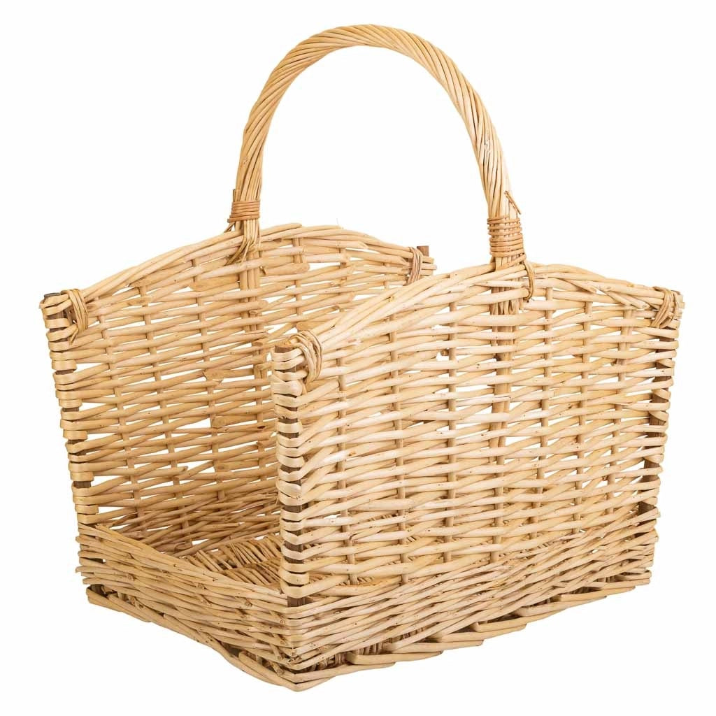 Portalegna in vimini 49x36x52h cm