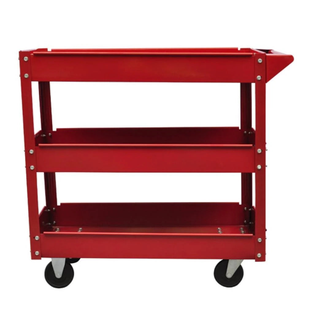 Carrello da officina con portata di 100 kg 3 vassoi portautensili attrezzatura per garage/officina/fai da te 3402083